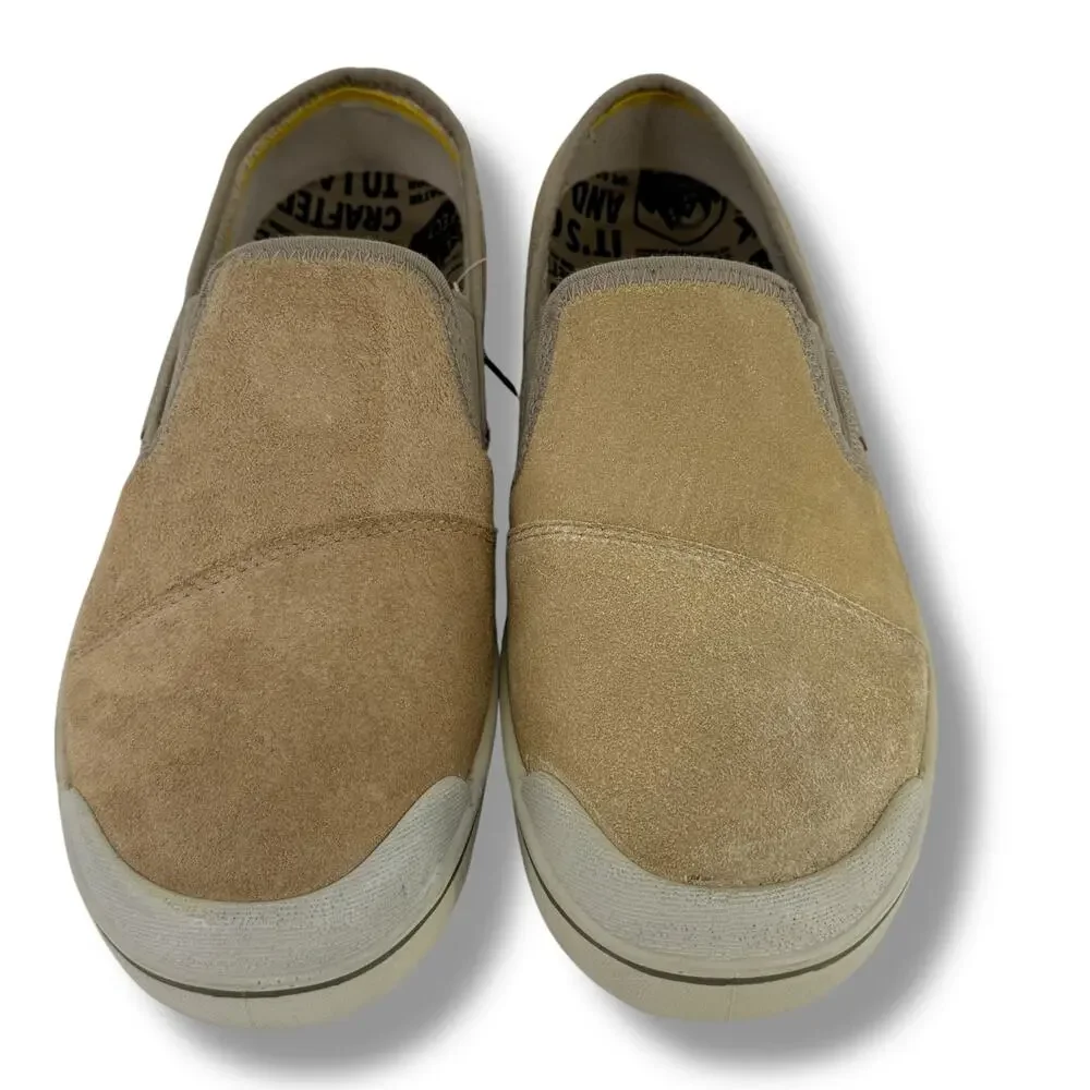 Keen Eldon Harvest Slip On Suede Leather Shoes Mens Size 9.5 EU 42.5 Tan 1026839